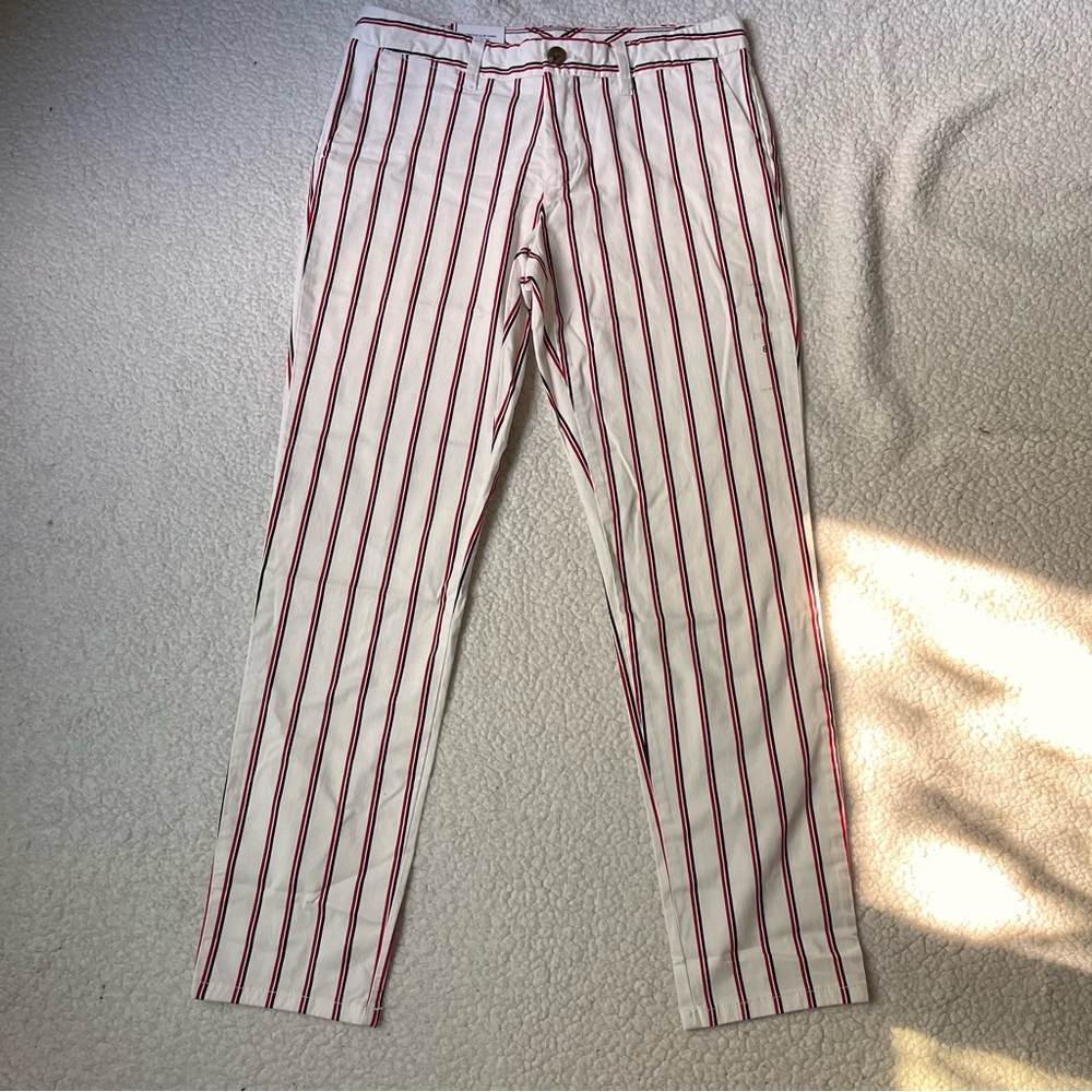 Tommy Hilfiger- Striped Chino Slim Jeans - Picture 3 of 9